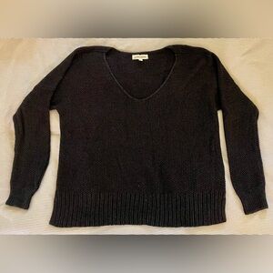 Lucky Brand V-Neck Sweater in Dark Navy